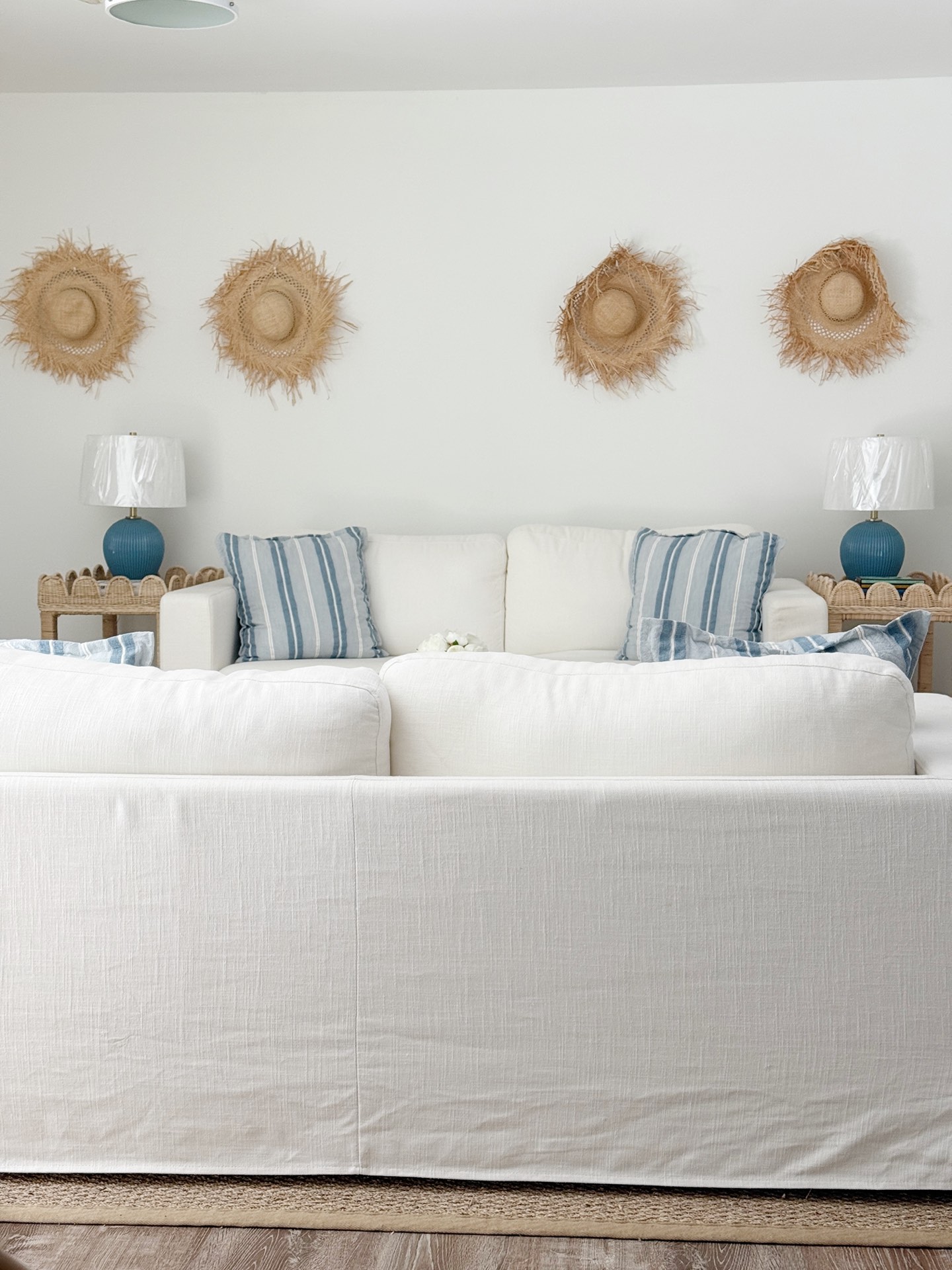 Fika Cottage interior, Coastal Delaware